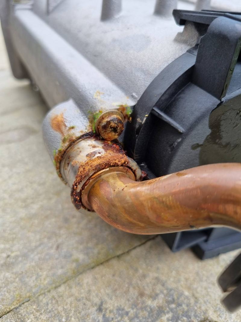 Caravan boiler breakdown and repair work